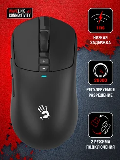 Мышь A4Tech Bloody R72 Pro черный оптическая (26000dpi) A4TECH 273947464 купить за 4 360 ₽ в интернет-магазине Wildberries