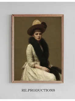 Постер Portrait of Sonia - Henri Fantin-Latour