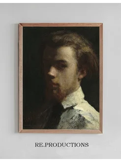 Постер Self-Portrait - Henri Fantin-Latour