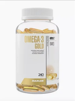 Жирные кислоты в капсулах Omega-3 Gold EU 240 шт