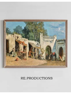 Постер The Bab el Fahs - Jean-Joseph-Benjamin Constant