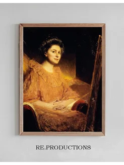 Постер Portrait d’Angèle - Jean-Joseph-Benjamin Constant