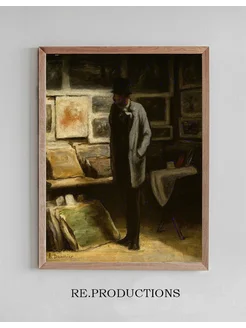 Постер The Print Collector - Honoré Daumier