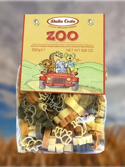 Макароны Zoo с томатами и шпинатом, 250 г