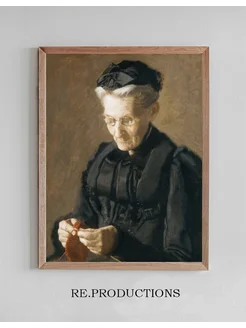 Постер Mrs. Mary Arthur - Thomas Eakins