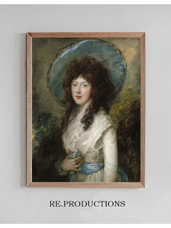 Постер Miss Catherine Tatton - Thomas Gainsborough