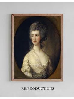 Постер Mrs. John Taylor - Thomas Gainsborough