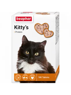 Витамины для кошек «Kitty`s+Protein», 180таб