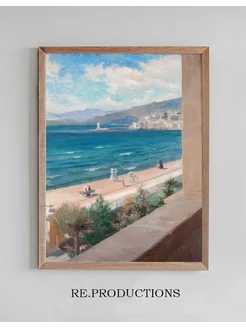 Постер From my Window in Cannes - Albert Edelfelt