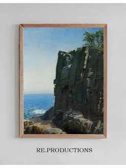 Постер The Sanctuary Cliffs at Rø - Michael Ancher