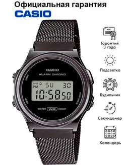 Электронные наручные часы A171WEMB-1A с подсветкой Casio 274139174 купить за 10 268 ₽ в интернет-магазине Wildberries