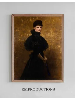 Постер Portrait of Empress Elisabeth - Gyula Benczúr