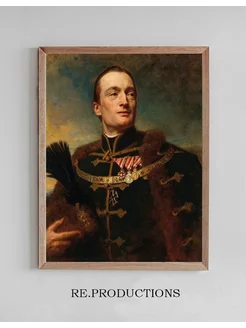 Постер Portrait of an Officer - Gyula Benczúr