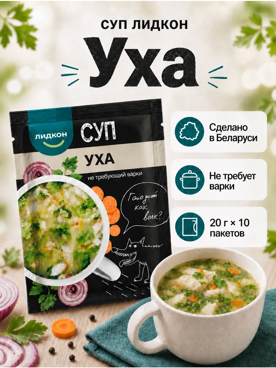 Набор супа Уха не требующего варки