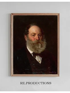 Постер Portrait of the Artist’s Father - Gyula Benczúr