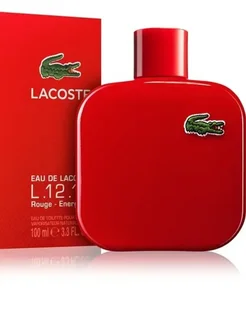 LACOSTE L12.12 ROUGE