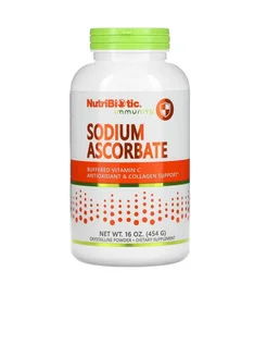 Immunity Sodium Ascorbate, Витамин C, 454гр