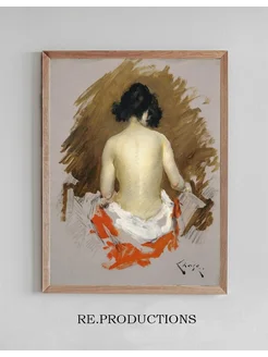 Постер Nude - William Merritt Chase