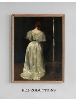 Постер Seventeenth Century Lady - William Merritt Chase