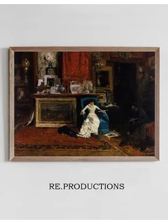 Постер The Tenth Street Studio - William Merritt Chase