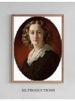 Постер Portrait of Zofia - Franz Xaver Winterhalter