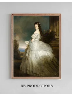 Постер Empress Elizabeth - Franz Xaver Winterhalter