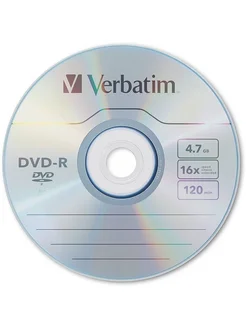 DVD-R диск 4.7Gb 1 штука в бумажном конверте