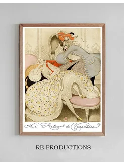 Постер Sur talons rouges pl 03 - Gerda Wegener