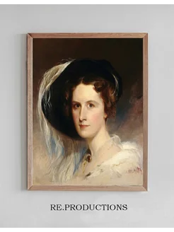 Постер Ann Biddle Hopkinson (Mrs. Francis - Thomas Sully