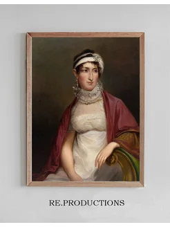 Постер Mary Harvey,Mrs. Paul Beck - Thomas Sully