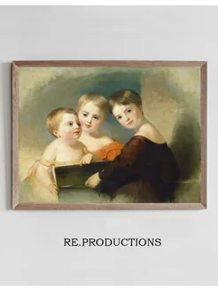 Постер The Vanderkemp Children - Thomas Sully