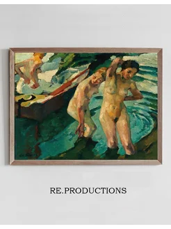 Постер Bathers - Leo Putz