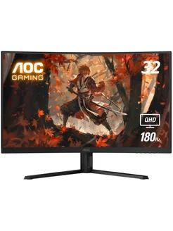 31.5" Монитор CQ32G4VE, VA, 2560x1440, 180Гц AOC 274252309 купить за 26 351 ₽ в интернет-магазине Wildberries