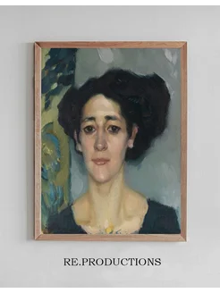 Постер Damenporträt - Leo Putz