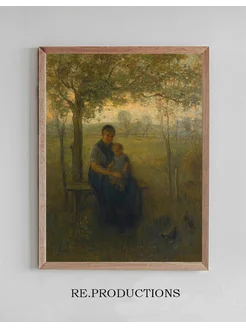 Постер The Madonna Of Drenthe - Jozef Israëls