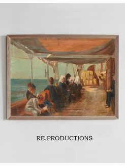 Постер On Shipboard - Theodoros Ralli