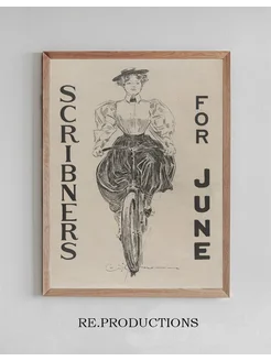 Постер Scribner’s for June - Charles Dana Gibson