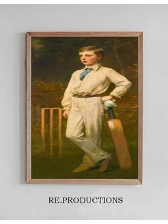 Постер Portrait Of A Young Cricketer - James Sant