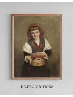 Постер The sweetest little beggar - William Powell Frith