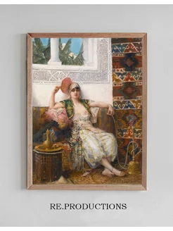 Постер Odalisque - Léon François Comerre