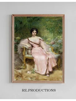 Постер Portrait Of Suzanne Hudelo - Léon François Comerre