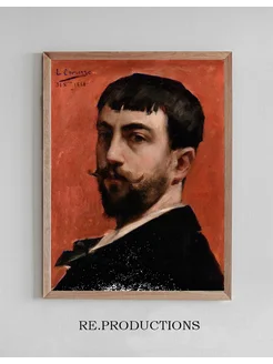 Постер Autoportrait - Léon François Comerre