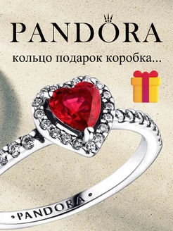 pandora кольцо «Возвышенное красное сердце» PANDORA 274278421 купить за 734 ₽ в интернет-магазине Wildberries