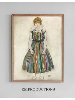 Постер Portrait Of Edith (The Artist’s Wife) - Egon Schiele