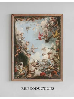 Постер The Glorification of - Giovanni Domenico Tiepolo