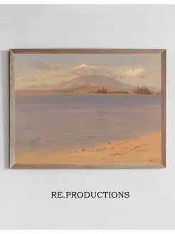 Постер Mount Katahdin from Lake - Frederic Edwin Church