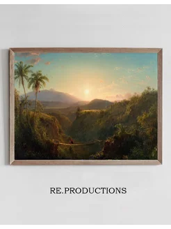 Постер Pichincha - Frederic Edwin Church