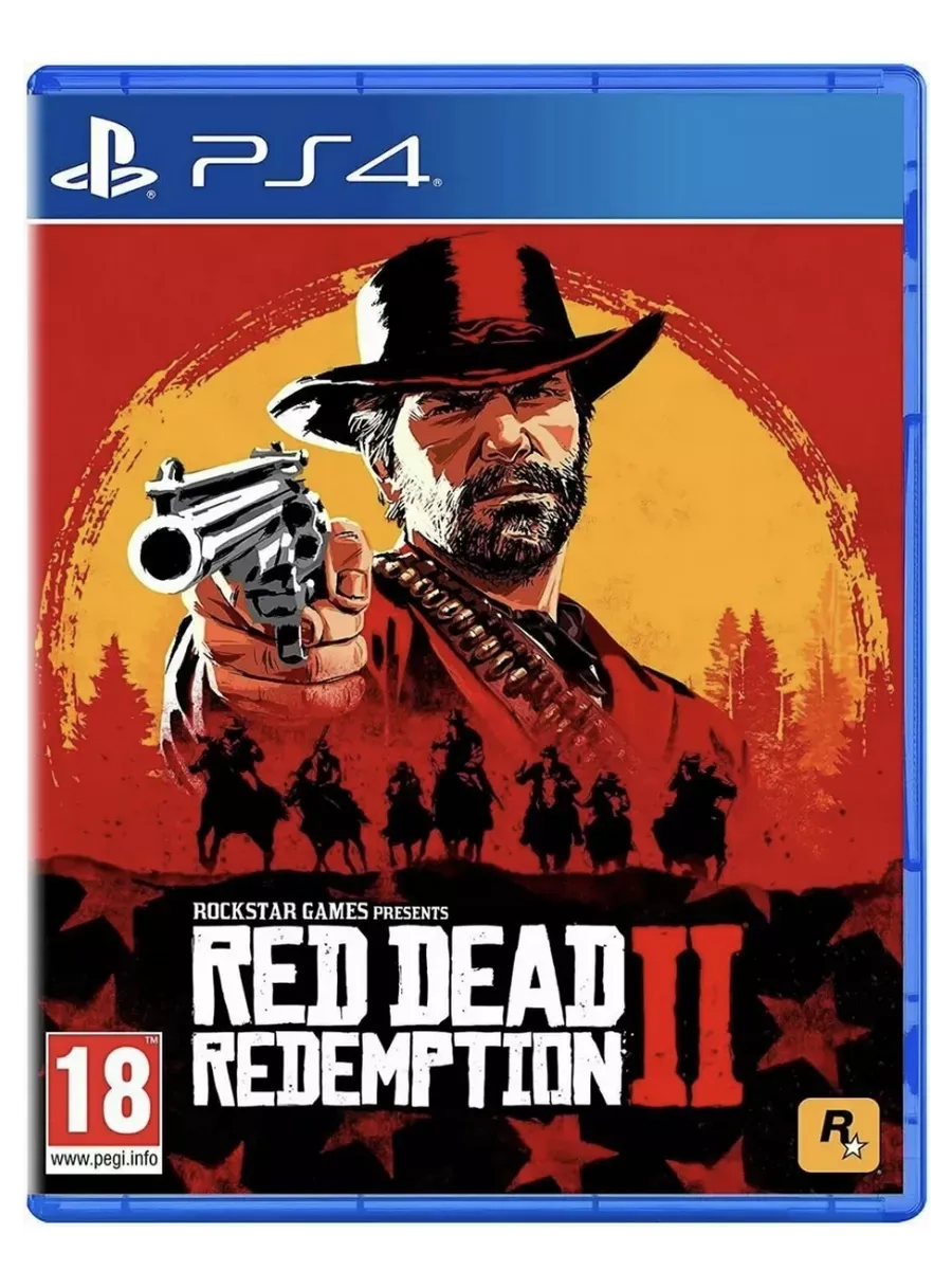 Игра на диске Red Dead Redemption 2...
