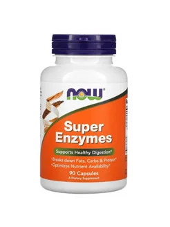 Super Enzymes Ферменты для пищеварения. Супер энзимы 90 шт