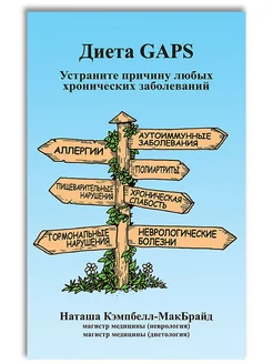 Диета GAPS. Устраните причину любых хронических заболеваний